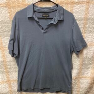 Banana Republic Men's Blue Polo Shirt XL